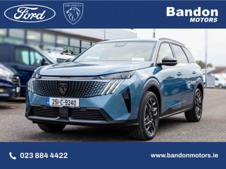 2025 Peugeot 5008 2025 Peugeot 5008 1.2 Hybrid 136bhp E-DCS6 Allure €46,950