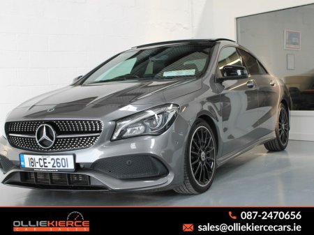 2018 Mercedes-Benz CLA Class 180 AMG Line 4DR Auto