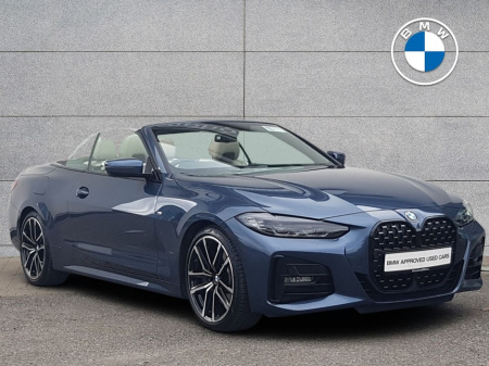 2021 BMW 4 Series 420d M Sport Convertible €49,950