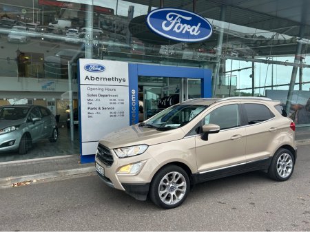 2019 Ford Ecosport TITANIUM 1.0T 125PS A A6 5DR 4DR