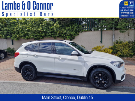2016 BMW X1 S DRIVE 1.8D SE *** WHITE *** ALLOYS *** SERVICE HISTORY ****