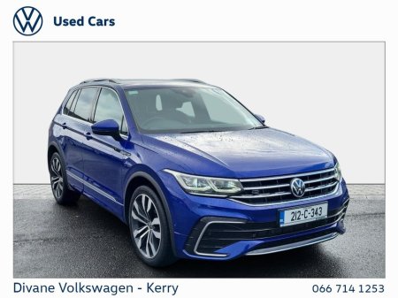 2021 Volkswagen Tiguan R-LINE 2.0 TDI 150 BHP AUTOMATIC