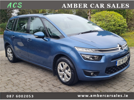2015 Citroen Grand C4 Picasso 7 SEATER BLUE HDI 120 SS VTR+ 5DR