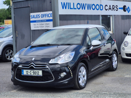 2012 Citroen DS3 E- HDI 90 DSTYLE HRS 2DR €5,999