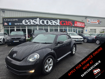 2013 Volkswagen Beetle 1.2 HI-LINE FULL LEATHER HEATED SEATS REVERSING CAMERA / SIMI DEALER STUNNING CAR - LOW ROAD TAX BAND €11,500