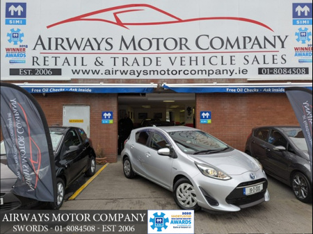 2019 Toyota Aqua 1.5 HYBRID *LOW KMS  *CARPLAY * SAT NAV * REV CAM * APPS * PHONE * AIRCON €13,850