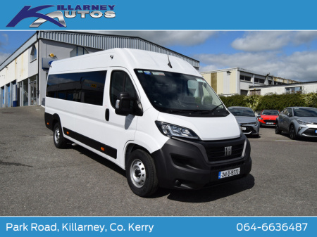 2024 Fiat Ducato Minibus 17 Seat Minibus 2.2 180HP With Tachograph €58,950