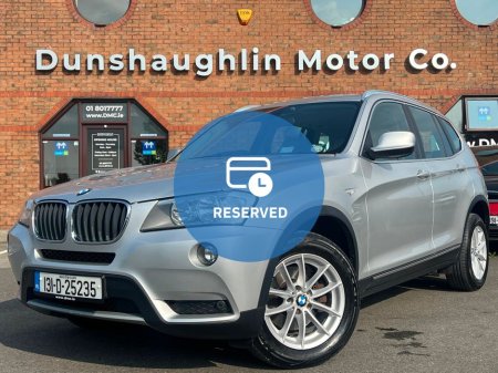 2013 BMW X3 18D SE AUTO *LOW KMS*