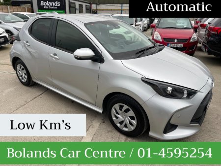 2020 Toyota Yaris AUTOMATIC 1.0 PETROL 5DR MODEL  www.bolandscarcentre.ie