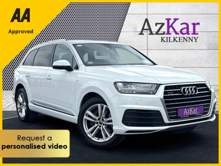 2017 Audi Q7 2017 5 SEATER CREW CAB S LINE AUTOMATIC 3.0TDI QUATTRO €139 P/W WITH NO CASH DEPOSIT 10 DAY SALE NOW ON!!