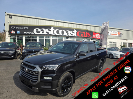 2025 KGM Musso GRAND EXTRA LONG TRAY NEW MODEL 2.2 CUSTOM * 4WD 200 BHP AUTO 5 SEATER PICK UP // 5 YEAR WARRANTY // APPLY FOR FINANCE TODAY // THE BEST VALUE PICK UP IN IRELAND
