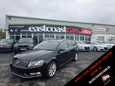 2013 Volkswagen Passat ESTATE ( 132 ) FULL QUILTED LEATHER HIGHLINE ELECTRIC SEATS - AUTOMATIC - REVERSING CAMERA - ALLOYS - €11,750