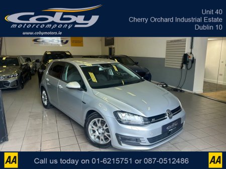 2014 Volkswagen Golf 1.4 5DR AUTO Highline. New NCT done before collection. Alloy Wheels, Sat Nav, Dual Climate, MFSW, Paddle Shift, Bluetooth