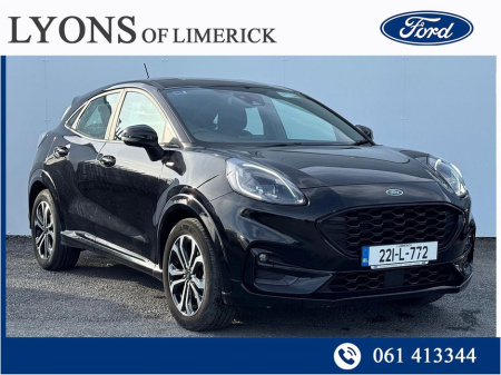 2022 Ford Puma 1.0L EcoBoost mHEV 125PS ST-Line €27,000