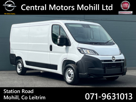 2025 Opel Movano L2H1 | 2.2 | 140 BHP Diesel | Immediate Delivery