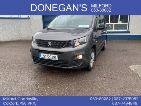 2022 Peugeot Partner PROFESSIONAL PLUS 1.5 BLUE HDI