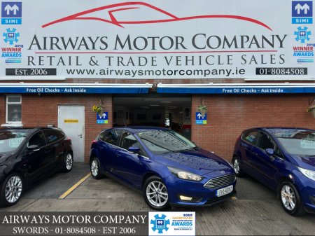 2017 Ford Focus 1.0L ECOBOOST ZETEC TURBO 5DR
