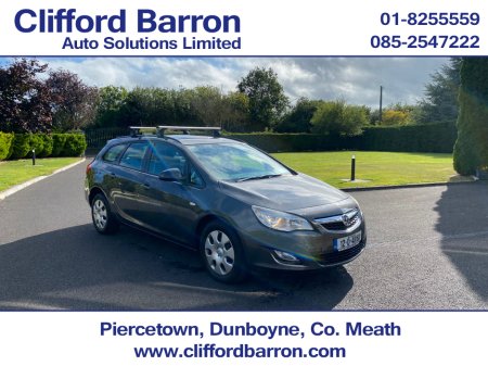 2012 Vauxhall Astra 1.7 CDTI EXCLUSIVE NCT August