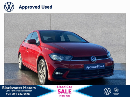 2024 Volkswagen Polo POLO 1.0TSI 95BHP 5DR LIFE WITH REAR VIEW CAMERA *WAS €28,559 NOW €22,495 SAVING €6,064*
