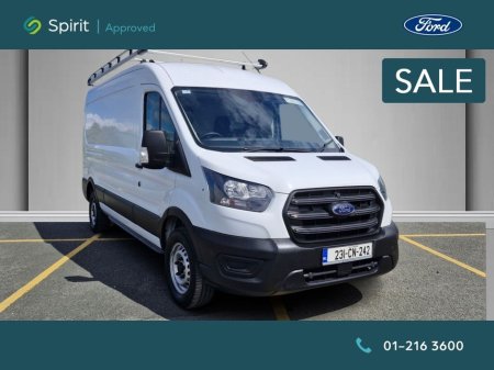 2023 Ford Transit 350 LWB BASE 2.0TDCi RWD (130BHP)*ONLY 47K KMS*ROOF RACK & LADDER*CALL ALAN ON 086-1437949 OR 01-2163600*