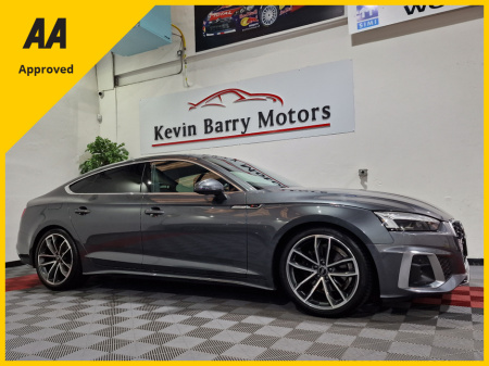 2022 Audi A5 35TDi S LINE (C&S PACK) SPORTBACK 163BHP AUTOMATIC **TOP SPEC / APPLE CARPLAY & ANDROID AUTO / BANG & OLUFSEN SOUND / CRUISE CONTROL / HEATED SEATS / 360 DEGREE PARKING CAMERA / VIRTUAL COCKPIT**