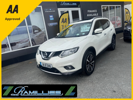 2016 Nissan X-Trail 1.6DCI TEKNA 4WD, Pan Roof, 7 Seats, 12 Month Warranty €15,950