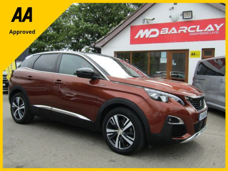 2017 Peugeot 3008 1.6 HDI GT Line Blue S/S 5DR AUTOMATIC €15,950
