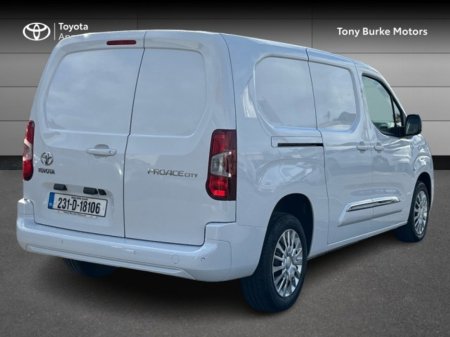 2023 Toyota Proace City - Long Wheel Base - Camera Edition - 1.5 GX - Manual - Double Sliding Doors // Front Electric Windows // Rear Electric Windows // Electric Mirrors // Heated Mirrors // Air Conditioned €17,885