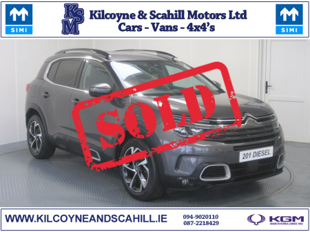 2020 Citroen C5 Aircross AIRCROSS FLAIR BLUE 1.5 HDI *Finance Available + Reverse Camera + Bluetooth + Air Con*