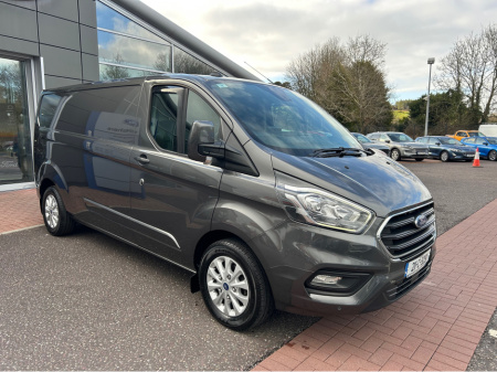 2021 Ford Transit Custom LIMITED EDITION 300L 2.0 TDCi 130BHP M6 3dr € 23,171 + Vat! €23,171