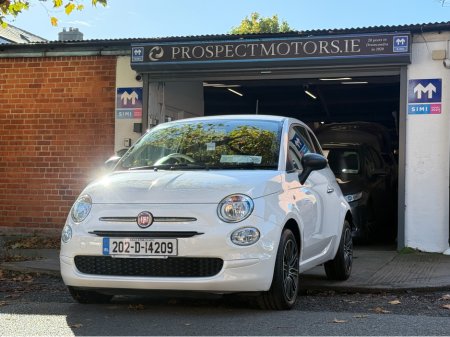 2020 Fiat 500 1.2 Pop, Only 10,000kms! New Nct 10/2027, Bluetooth, A/C, Immaculate Condition, Like New, Service & Warranty Included, SIMI Dealer,