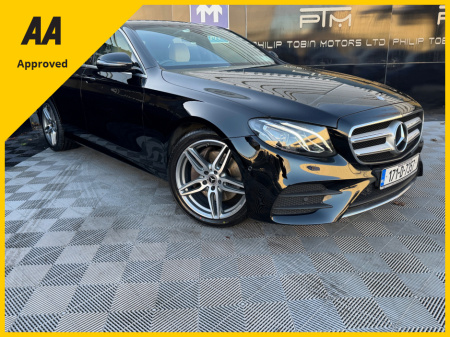 2017 Mercedes-Benz E Class 220 D 4DR AUTO. AMG ALLOYS IVORY INTERIOR. €23,895