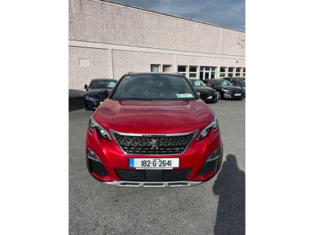 2018 Peugeot 3008 1.5BHDI GT LINE 130BHP 5DR €17,650