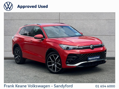 2025 Volkswagen Tiguan *R-Line* 2.0TDI 150HP DSG Auto @Frank Keane Volkswagen South Dublin €56,995