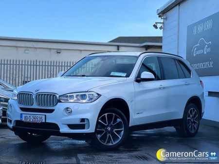 2016 BMW X5 xDrive30d Pearl White €32,950