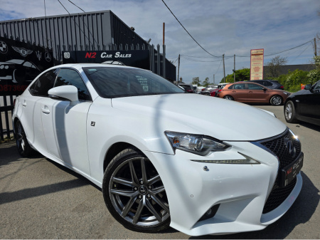 2014 Lexus IS 300 h 300 H 2.5 F SPORT E-CVT 4DR AUTO €13,950