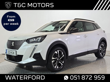 2023 Peugeot 2008 Electric, Automatic, Climate Control, Cruise Control, Diamond Cut Alloys, Privacy Glass.