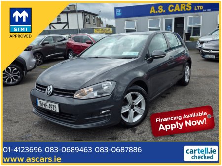 2015 Volkswagen Golf 1.6 TDI BLUEMOTION ** IRISH CAR ** BLUETOOTH STREAMING ** PARKING SENSORS ** SUPERB EXAMPLE ** **