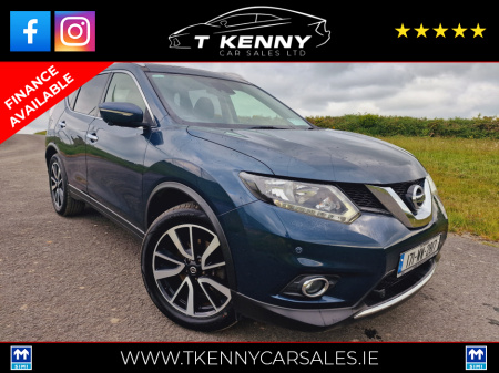 2017 Nissan X-Trail 1.6 DCI N-VISION 2WD 1 128BHP 5DR 130PS 7SEATS From €70 p/w