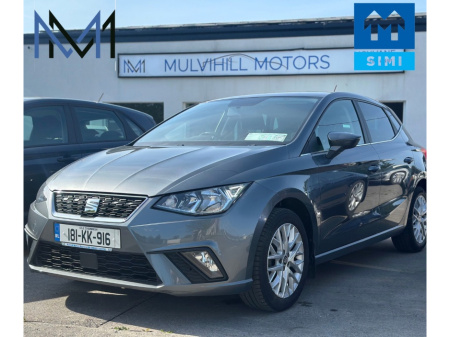 2018 SEAT Ibiza 1.0 MPI 75HP SE 5DR €12,950