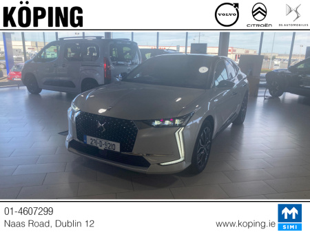 2023 DS Automobiles DS 4 RIVOLI E-TENSE 225 5DR AUTO // EX DEMO 7820 KMS ONLY €35,950