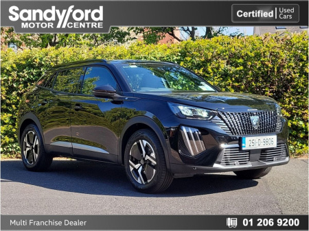 2025 Peugeot 2008 Electric 156bhp (54 kWh) Allure €34,950