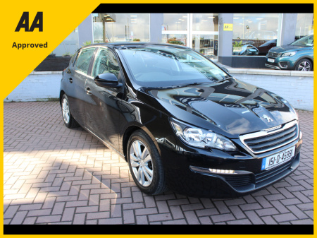 2015 Peugeot 308 1.6 HDI ACTIVE 5DR HATCHBACK // IMMACULATE CONDITION THROUGHOUT // BUY WITH CONFIDENCE AA AND SIMI APPROVED DEALER 2025 // FINANCE ARRANGED // ALL TRADE INS WELCOME // CALL 01 4564074 // €7,950