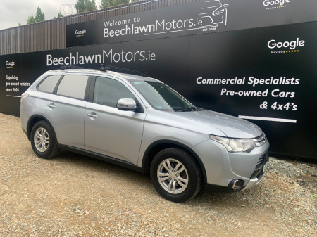 2015 Mitsubishi Outlander 2.2 D-ID 4WD COMMERCIAL // PRICE EXCL. VAT // 09/25 CVRT // ONE OWNER // DOCUMENTED SERVICE HISTORY // AIR CON, CRUISE AND BLUETOOTH //
