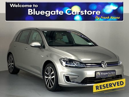 2019 Volkswagen E-Golf EV E1F 136BHP 5DR AUTO**FULL CREAM LEATHER INTERIOR**ADAPTIVE CRUISE CONTROL**HEATED SEATS**DIGITAL CLIMATE CONTROL**FRONT & REAR PARKING SENSORS**REVERSINING CAMERA**TINTED WINDOWS **HISTORY CHECKED*
