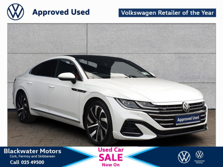 2022 Volkswagen Arteon 2.0TDI 200BHP R-LINE AUTOMATIC PANORAMIC ROOF (2 YEARS WARRANTY) WAS €48,950 NOW €45,900 SAVING €3,050