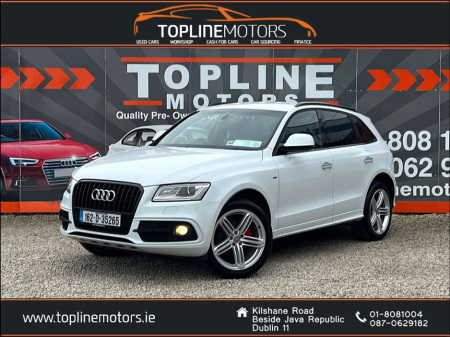 2016 Audi Q5 ==S-LINE 187-BHP QUATTRO//BLACK EDITION STYLE//AUTO//FULL LEATHER== €25,950