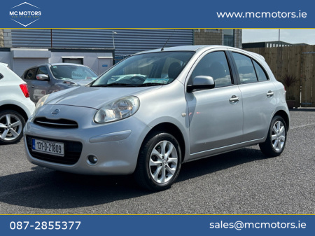2013 Nissan Micra WARRANTY + NCT + TAX €6,950