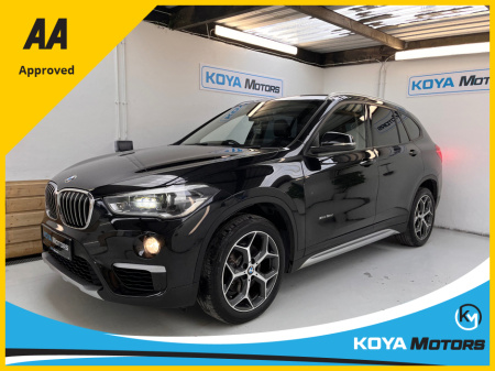 2018 BMW X1 18D XDRIVE SPORT DIESEL AUTO // HALF LEATHER // ELECTRIC TAILGATE // UPGRADED SPORT ALLOYS // FULL PARK ASSIST // REVERSING CAMERA // STUNNING EXAMPLE