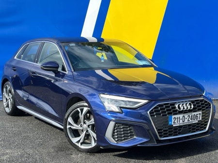 2021 Audi A3 SPORTBACK 30 TDI S-LINE // APPLE CARPLAY // FULL MAIN DEALER SERVICE HISTORY // DIGITAL CLUSTER